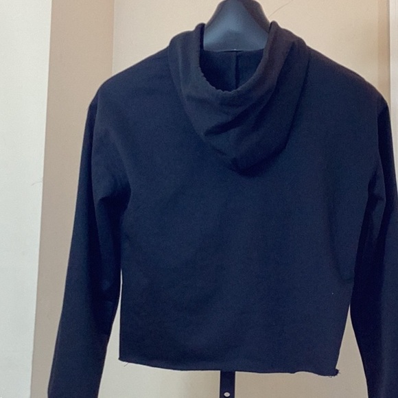 PINK FLOYD The Dark Side Of The Moon 2019 Cropped Black Hoodie - Picture 5 of 8